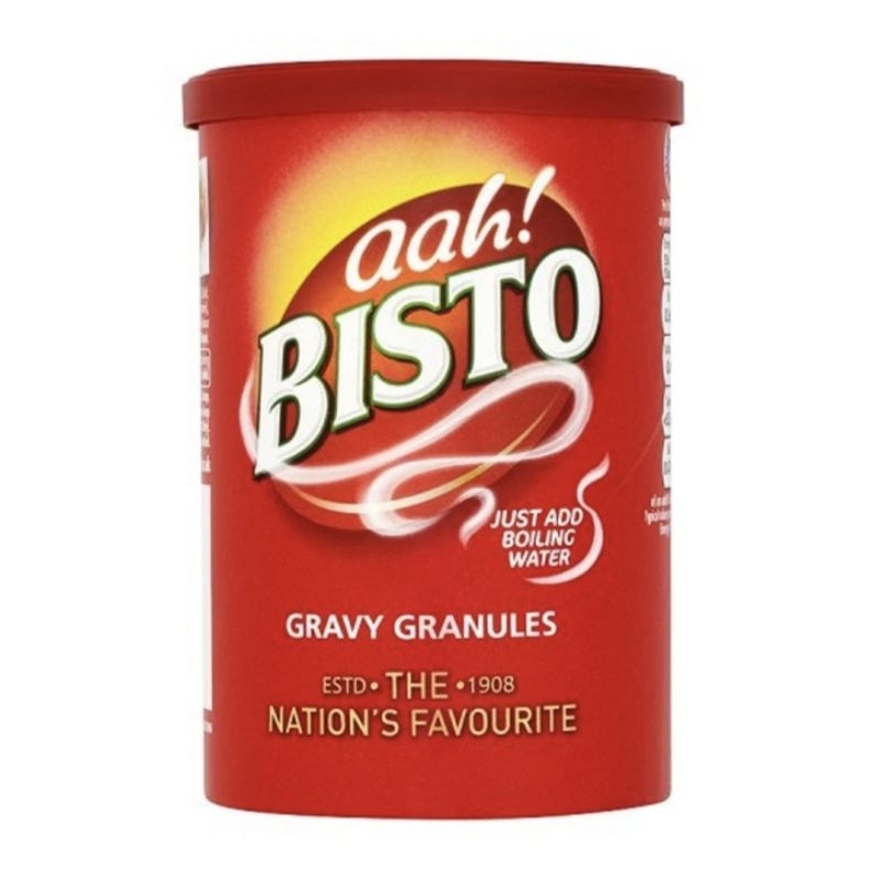 ซอสผงสำหรับทำน้ำเกรวี ตราบิสโต (สีแดง) Bisto Favourite Gravy Granules 170g นำเข้าจากอังกฤษ บิสโต้เกรวี่ สินค้าคุณภาพ