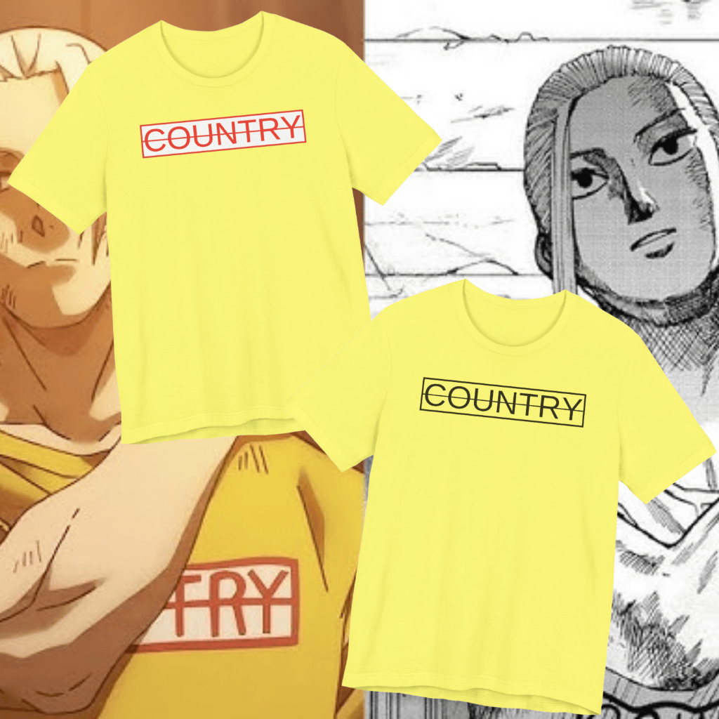เสื้อยืด COUNTRY Sakamoto Days (Cotton 100%) ⚠️ระวังร้านปลอม⚠️