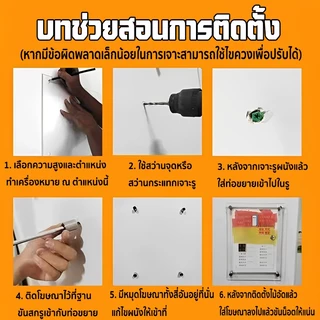 กรอบรูปอะคริลิค ป้ายอะคริลิค กรอบรูปอะคริลิคใสมีหมุดลอย ติดผนัง ป้ายรูปอะคริลิค ใช้สองทาง A3/A4