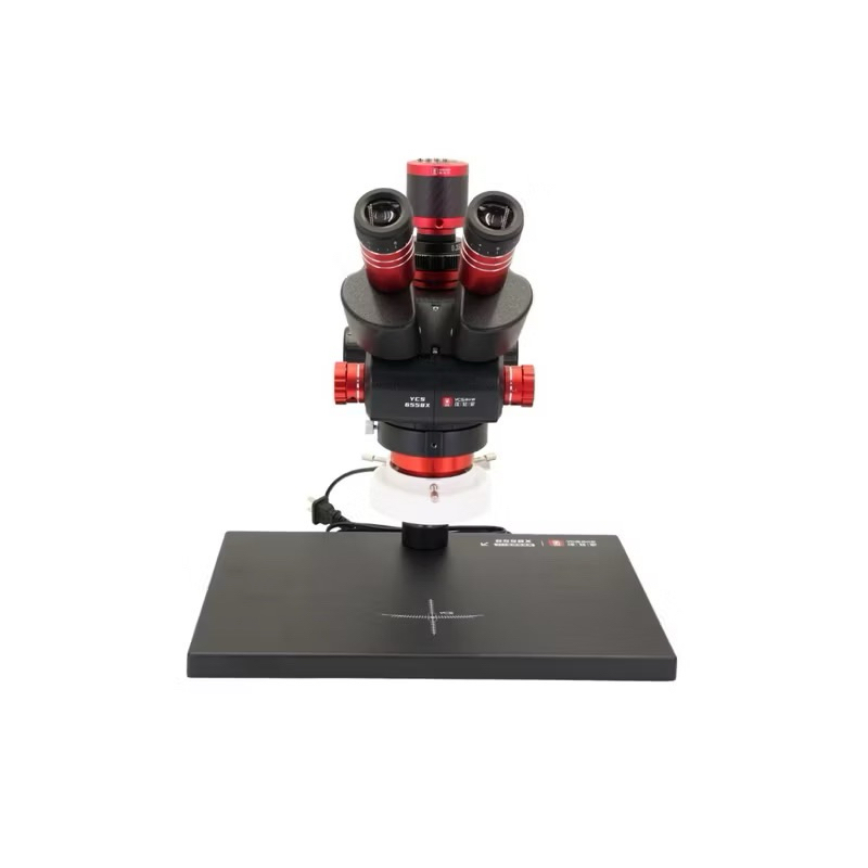 YCS 6558X กล้องจุลทรรศน์ 3ตา  90เท่า（ชุด）