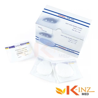 แผ่นปิดตาสเตอร์ไรด์ Sterile EYE Pad THAI GAUZE (ราคาต่อกล่องมี 25 ชิ้น)