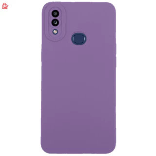 เคส สำหรับ Samsung Galaxy A10s เคสซิลิโคนนิ่ม กันกล้อง TPU สีพื้น