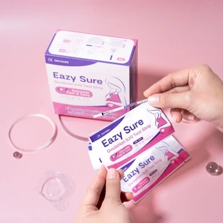 Eazy sure รุ่นใหม่ พัฒนาโดยเภสัชกร พยาบาลและQister vitamin 1กล่อง30เทสพร้อมถ้วยปัสสาวะ