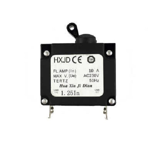 เครื่องปั่นไฟเบนซินอุปกรณ์เสริม 10-40A 2/3/5/KW เบรกเกอร์สามเฟสหัวกลมเหลี่ยม 3P สวิตช์ป้องกันอากาศ