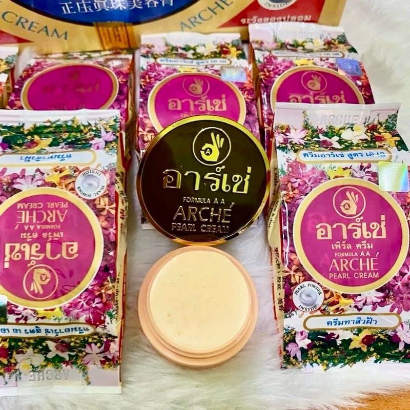 6 ซอง ครีม อาร์เช่ อาร์เซ่ arche pearl thai acne cream original 3 g