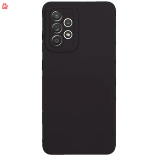 เคส สำหรับ Samsung Galaxy A52 4G 5G A52s 5G เคสซิลิโคนนิ่ม กันกล้อง TPU สีพื้น