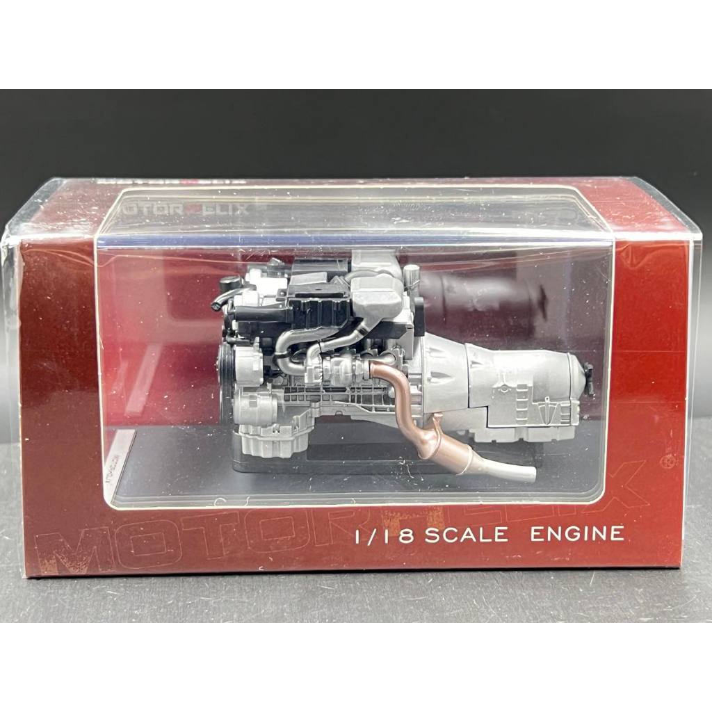 MOTORHELIX 2024 HEC 1/18  engine , ABS material. V12 Engine（W221 version）