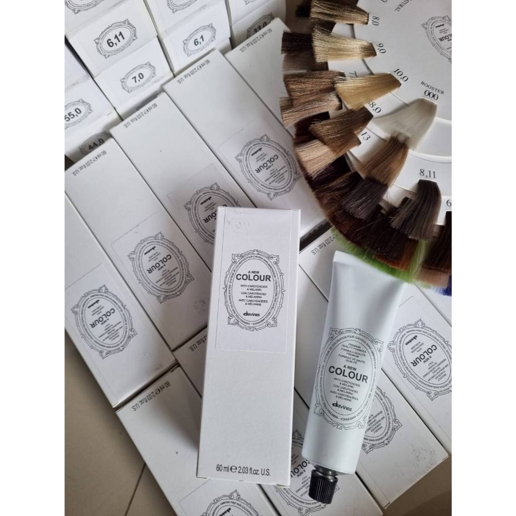 Davines A NEW color 60ml สีย้อมปราศจากแอมโมเนียปกปิดผมขาวอย่างเป็นธรรมชาติ ปราศจากน้ำหอม อุดมไปด้วยเ