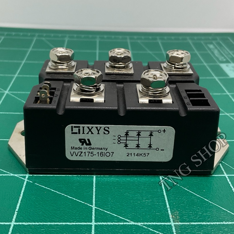 VVZ175-16IO7 โมดูลวงจรเรียงกระแสสามเฟส 167A 1600V โมดูล ไดโอด พร้อมส่ง