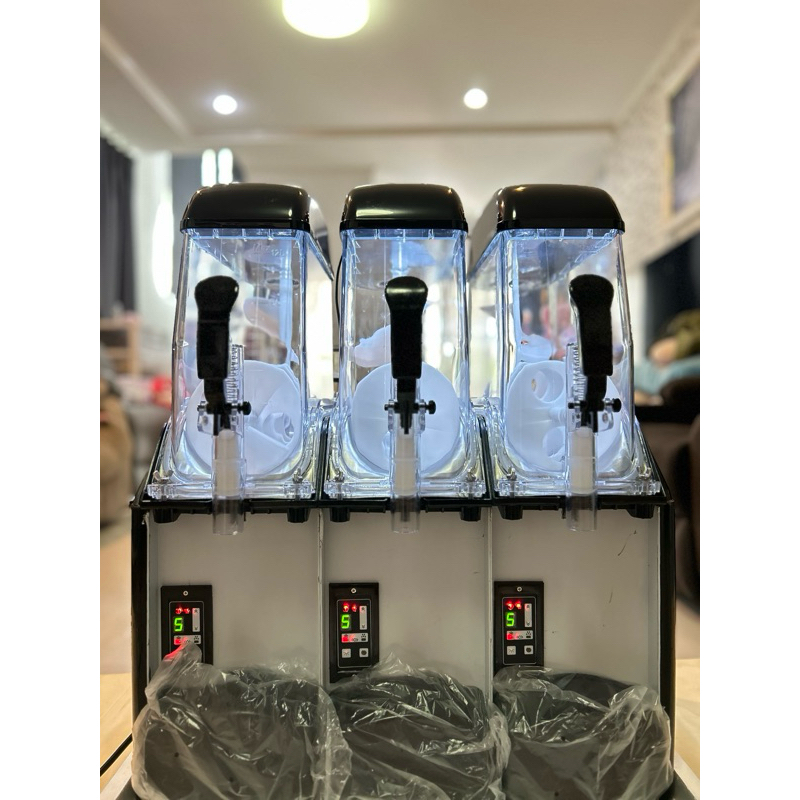 เครื่องสเลอปี้ดิจิตอล3โถ(12ลิตรx3) สีดำ พร้อมส่ง - รูปที่ 3