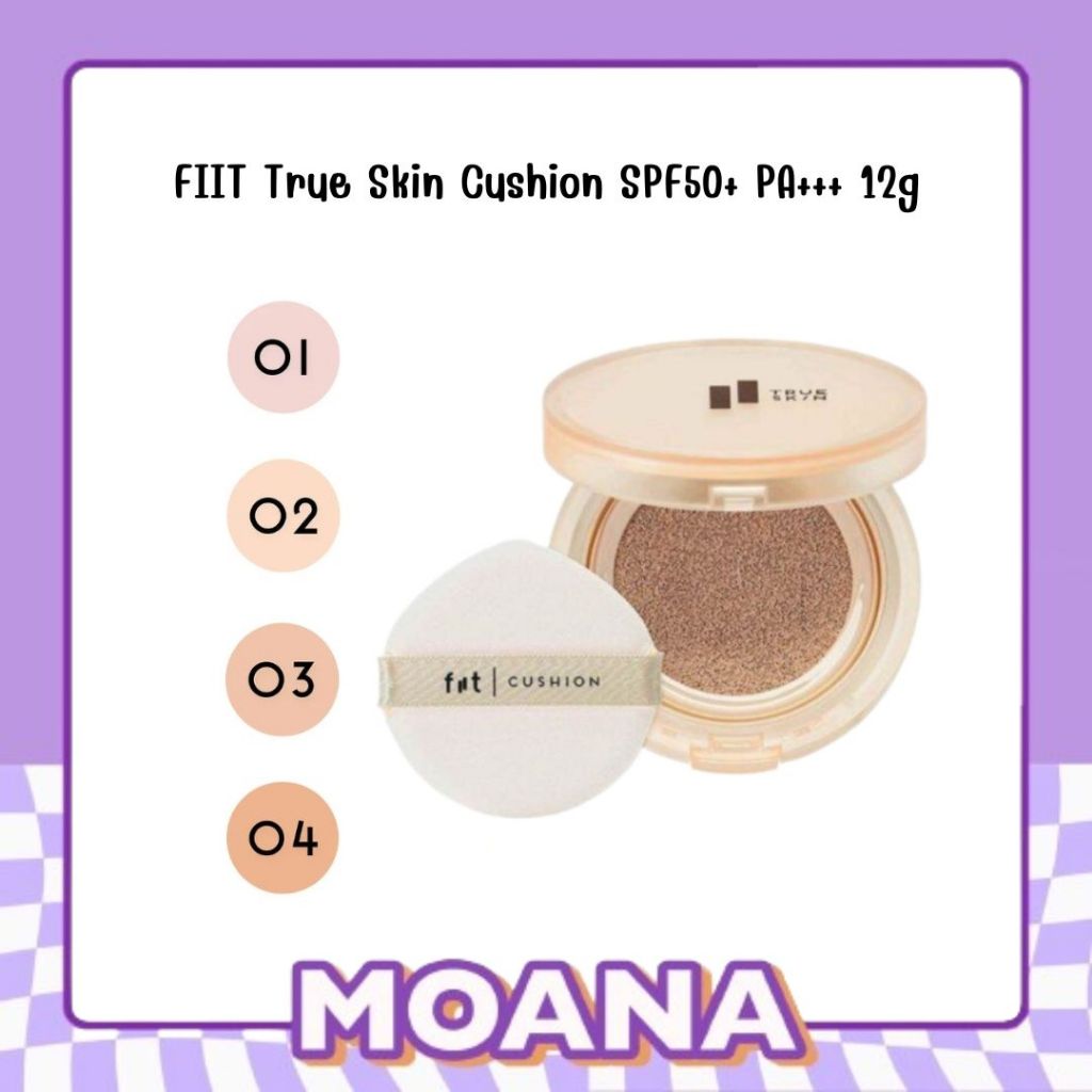 🦄ของแท้พร้อมส่ง🦄 FIIT True Skin Cushion SPF50+ PA+++ 12g