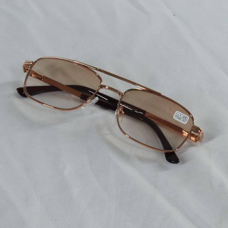 แว่นตา(สายตายาว)แว่นใส่อ่านหนังสือเลนส์บวกกรอบเต็ม เลนส์สีชา - รูปที่ 2