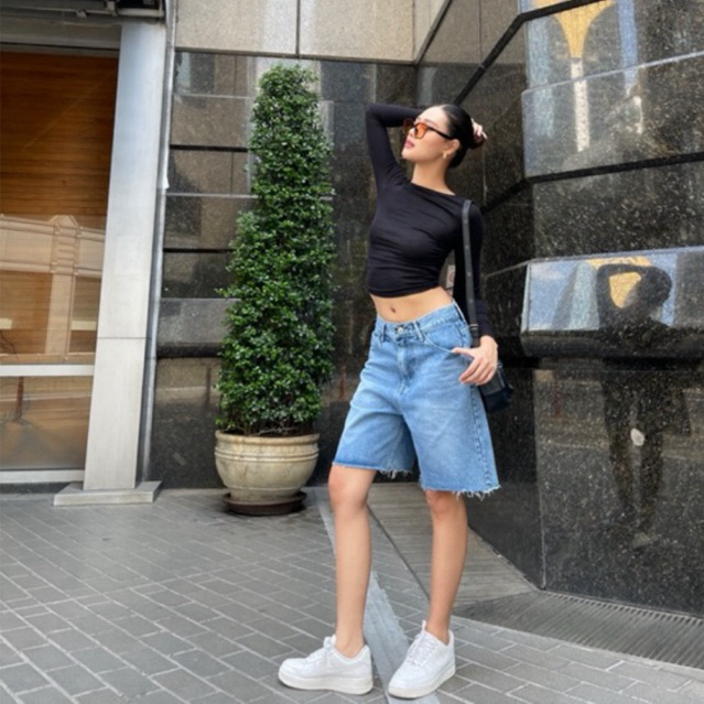 ยีนส์ Nammon Jeans NM30-NM302-NM304-NM22 กางเกงยีนส์เรียบขา 3 ส่วน - ผ้าไม่ยืด รูปที่ 8