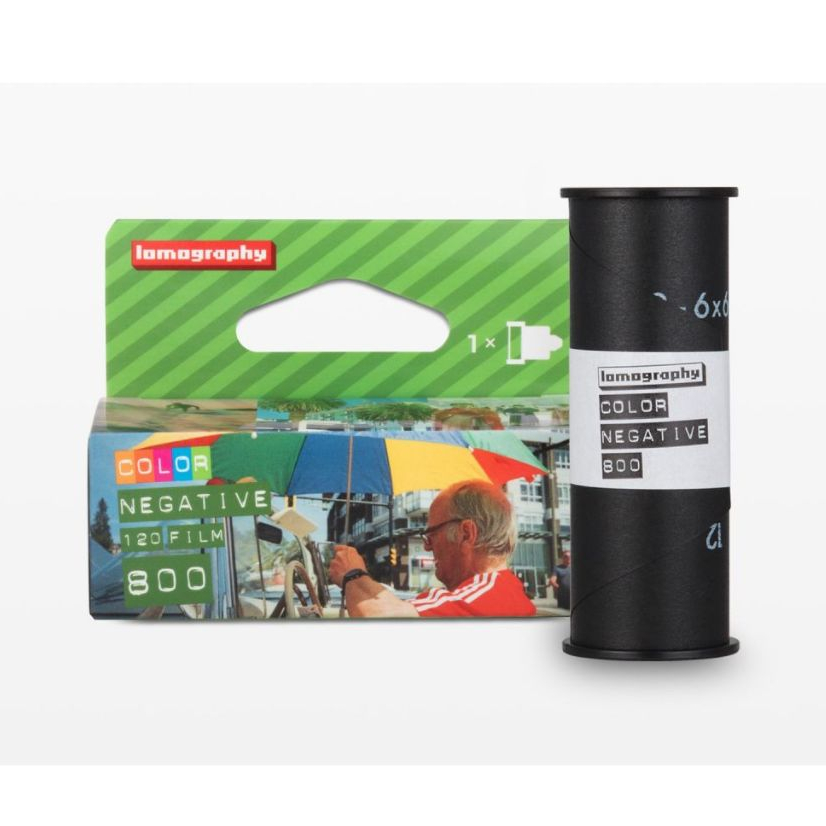 ฟิล์มสี 120 lomo 800 Color Negative Medium Format Film ฟิล์ม 120 lomography