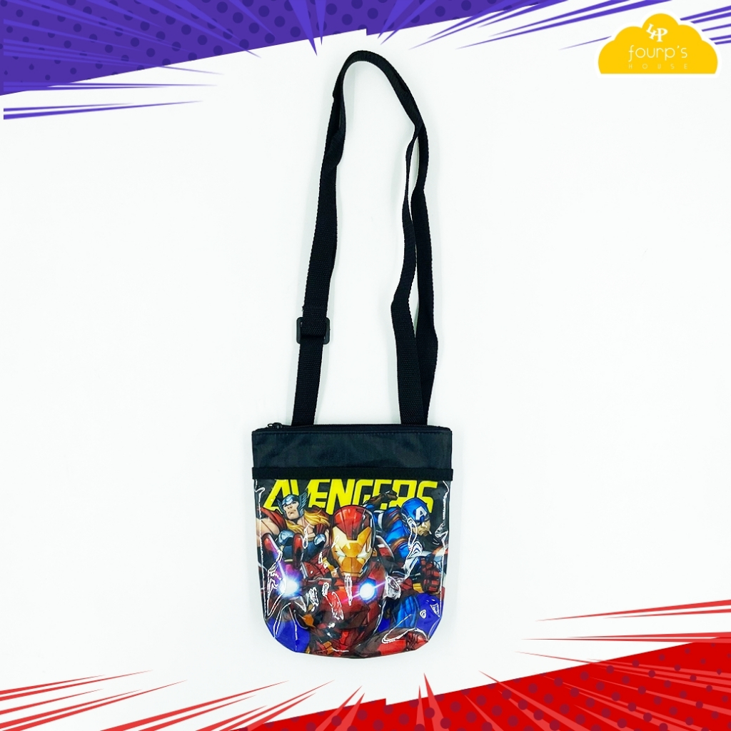AVENGER : กระเป๋าสะพายข้าง ลิขสิทธิ์แท้ - รูปที่ 3