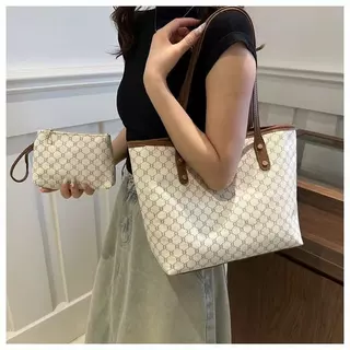 【พร้อมส่ง-ราคาดี】-กระเป๋าสะพายข้าง ขนาดใหญ่ จุของได้ เยอะ หนัง PU กระเป๋าสะพายไหล่ สไตล์เกาหลี