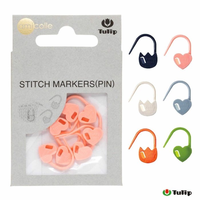 Tulip amicolle Stitch Markers (Pin) เข็มกลัดนับห่วง Made in japan