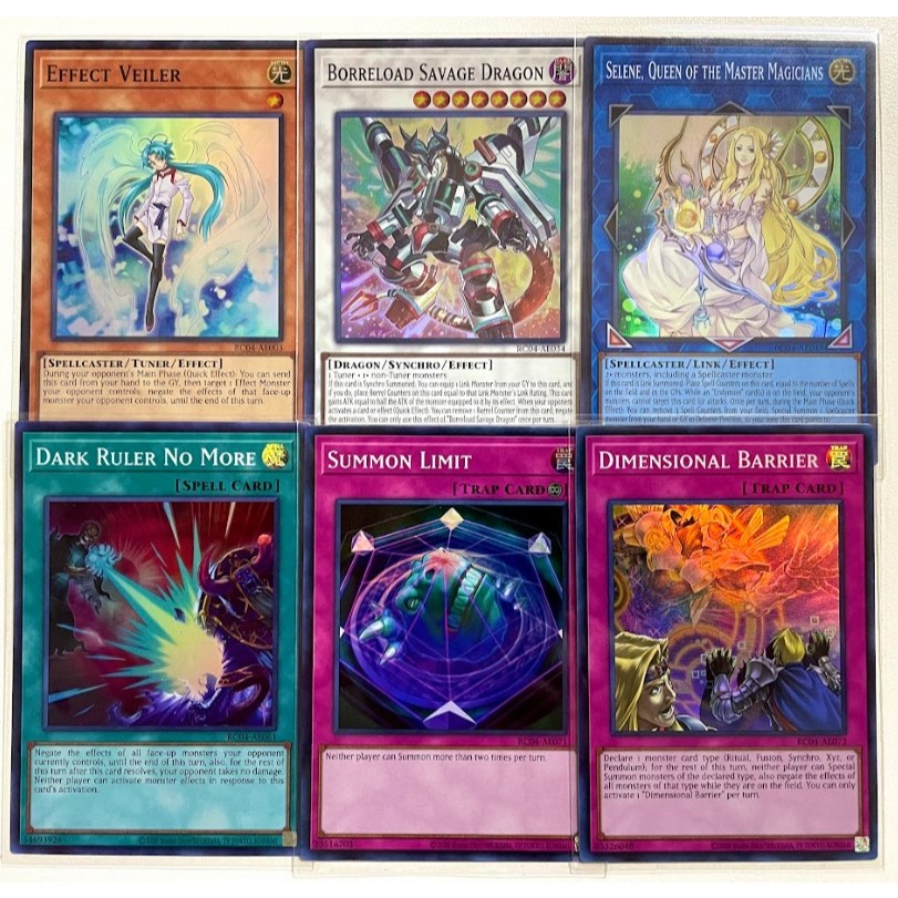 Yugioh [AE] RC04 แยกใบระดับ UR,SR