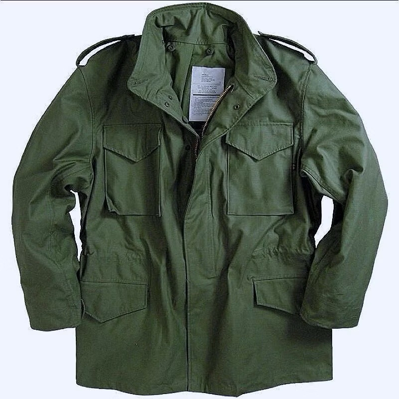 แจ็คเก็ตทหารM65 Field jacket เสื้อทหารvintageM65 (พรีสุดคุ้ม)