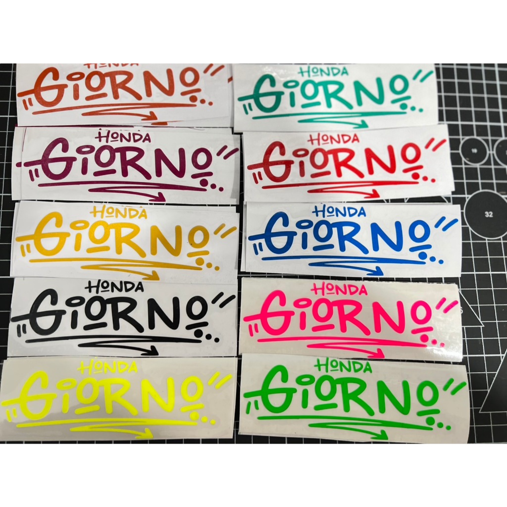 สติ๊กเกอร์ ลายเซ็น  Girono จีออโน่  (์NEW ใหม่ )