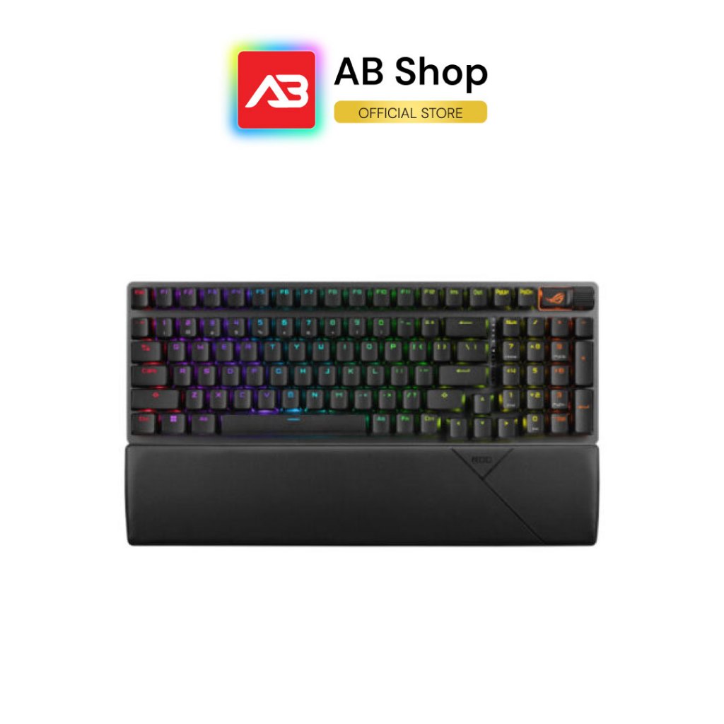 ASUS คีย์บอร์ด X901 STRIX SCOPE II 96 WL/NXSW/TH/ABS//KB, ROG NX MECHANICAL (90MP037A-BKLA00)