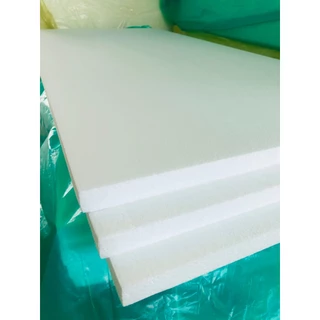 EPS Foam Sheet เกรดไม่ลามไฟ (ความหนาแน่น 1 ปอนด์) โฟมกันร้อนหลังคา ขนาด 60 x 120cm ความหนา 1 นิ้ว ราคา 80 บาท/แผาน