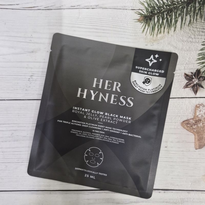 ✅️แท้จาก King Power✅️ มาส์กชีท HER HYNESS Mask (1 แผ่น) ราคา ถูกที่สุด ดีลบีเคเค แกลเลอรีภาพที่ 3