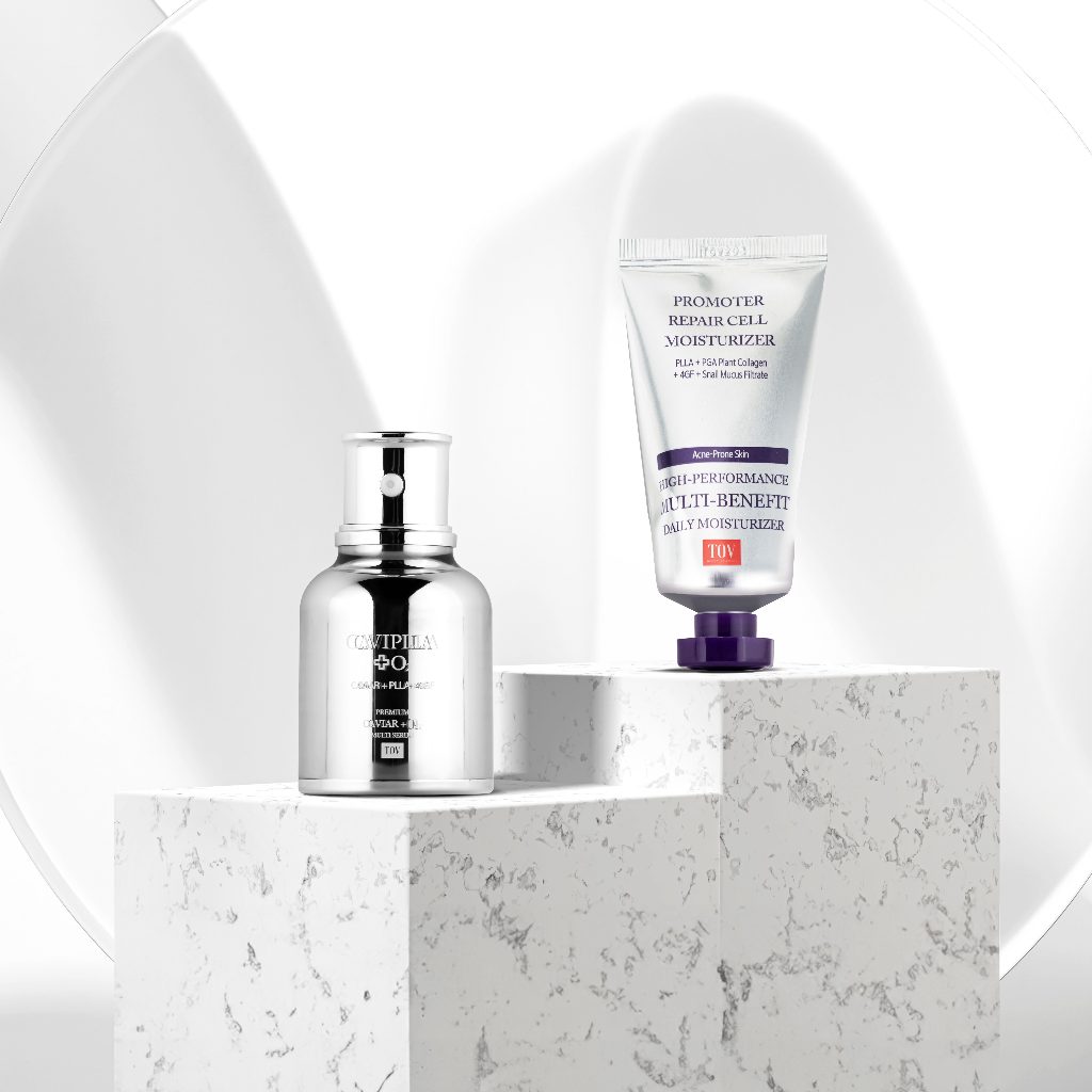 House of PLLA (HOP/ Sculplla) Caviar O2 Serum + Volume Boost Moisturizer(Repair Cell Moisturizer)