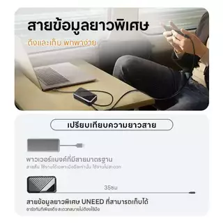 [QI2+พับปลั๊ก AC] UNEED Powerbank 30000mAh Magnetic แบตสำรอง พาวเวอแบงค์ พาวเวอร์แบงค์ ชาร์จไว 35W 20000mAh