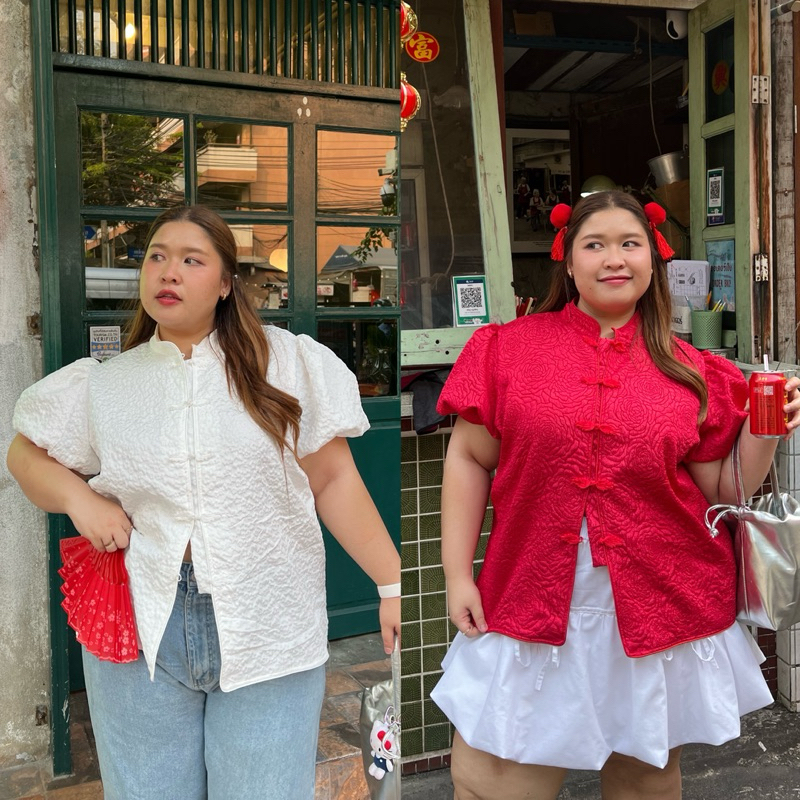 Ke ai Top เสื้อตรุษจีนอาหมวย | Preeyaaa