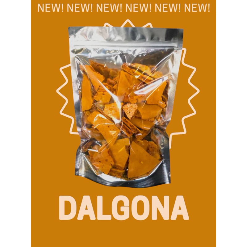 Smoked dalgona toffee