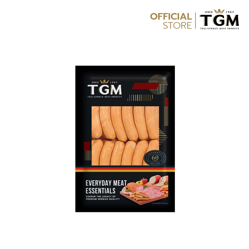 TGM ไส้กรอกเวียนนาหมู (Wiener) 500 g