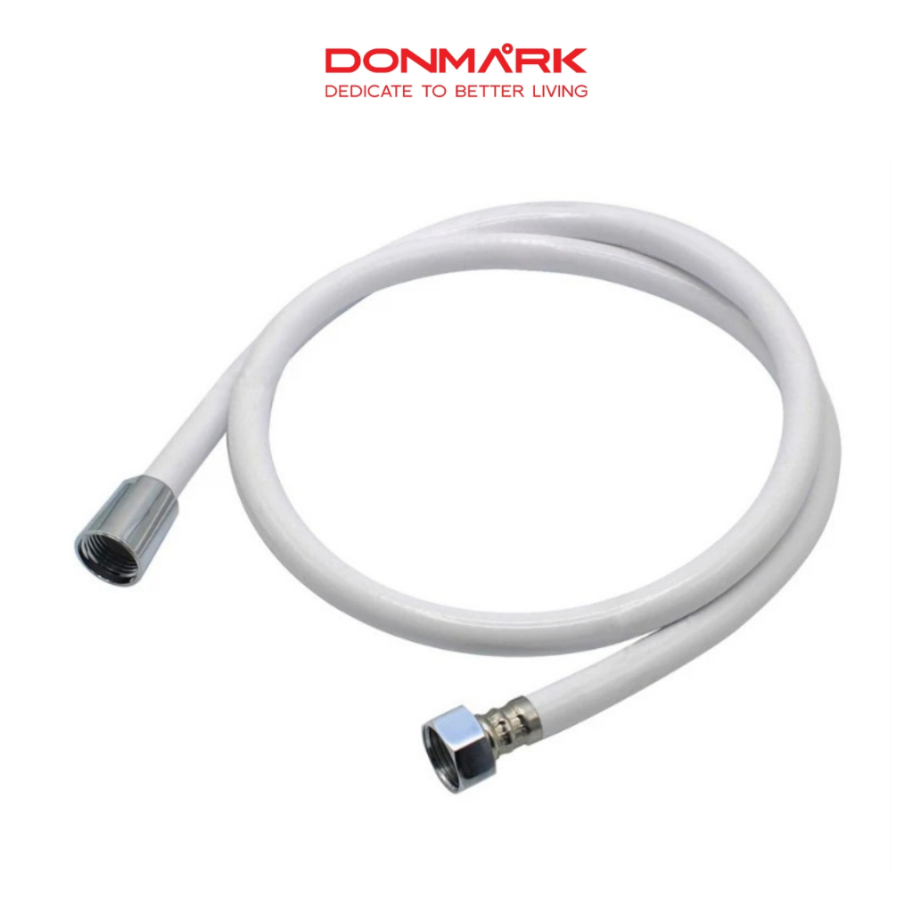 DONMARK ฝักบัวอาบน้ำสีขาวพร้อมสายสีขาวครบชุด รุ่น CD-23 - รูปที่ 5