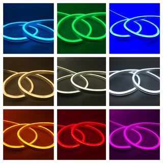 12 (V) ยาว 1 เมตร ไฟนีออนเฟกช์ LED ตัดได้ทุก2.5cm ไฟเส้น ไฟสว่าง ไฟป้ายอักษรณ์ ไฟทำป้าย ซิลิโคนกันน้ำกันฝน หลอดไฟLED