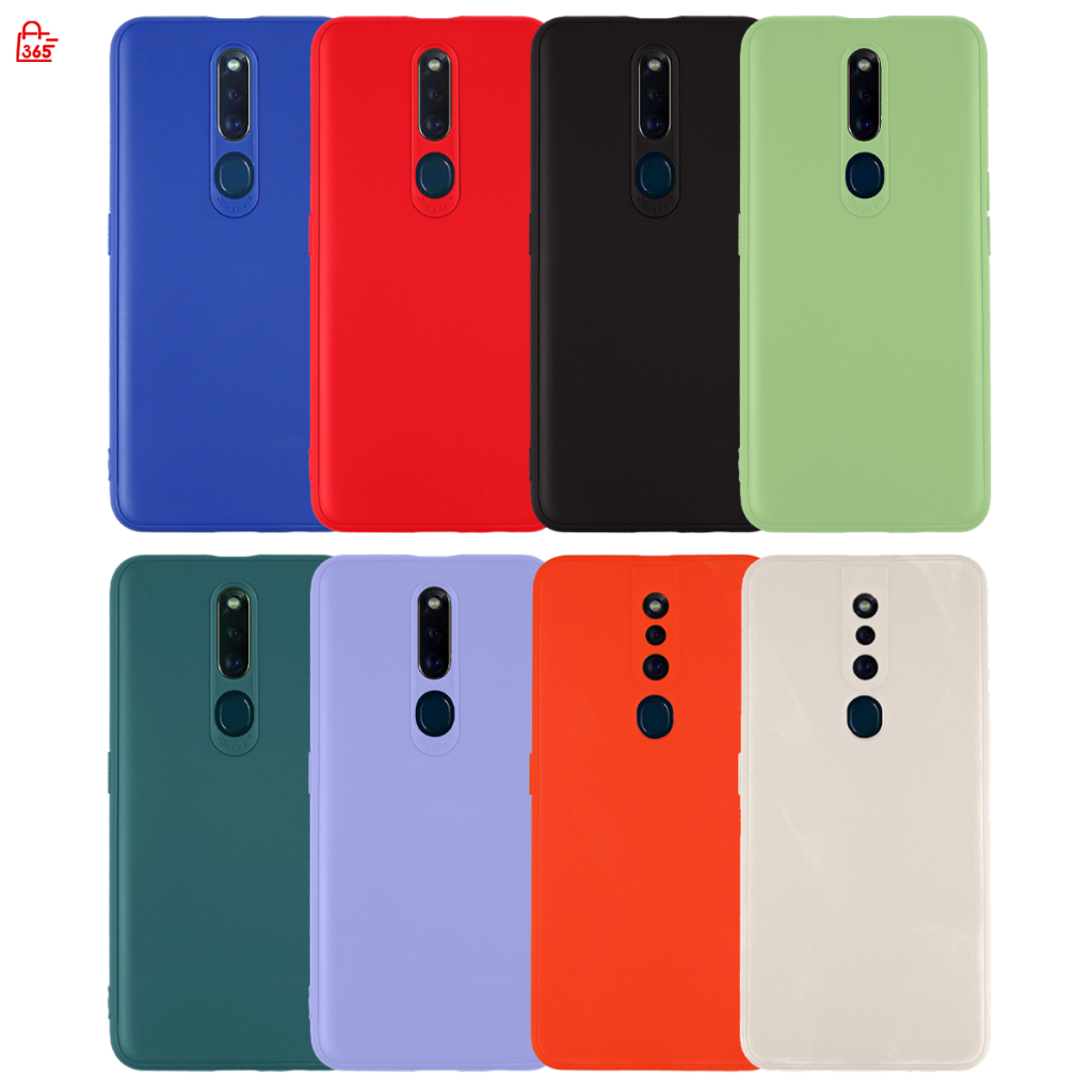 เคส สำหรับ OPPO F11 Pro CPH1985 CPH1969 เคสซิลิโคนนิ่ม กันกล้อง สีพาสเทล TPU หนา