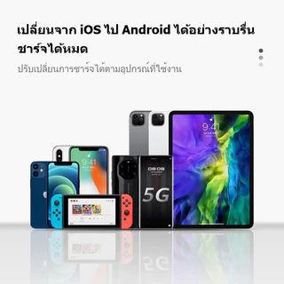 ชาร์จ 20W หัวชาร์จเร็ว 1 USB-C / 1 USB-A อะแดปเตอร์ชาร์จเร็วน้ำหนักเบาสำหรับ iPhone / Galaxy