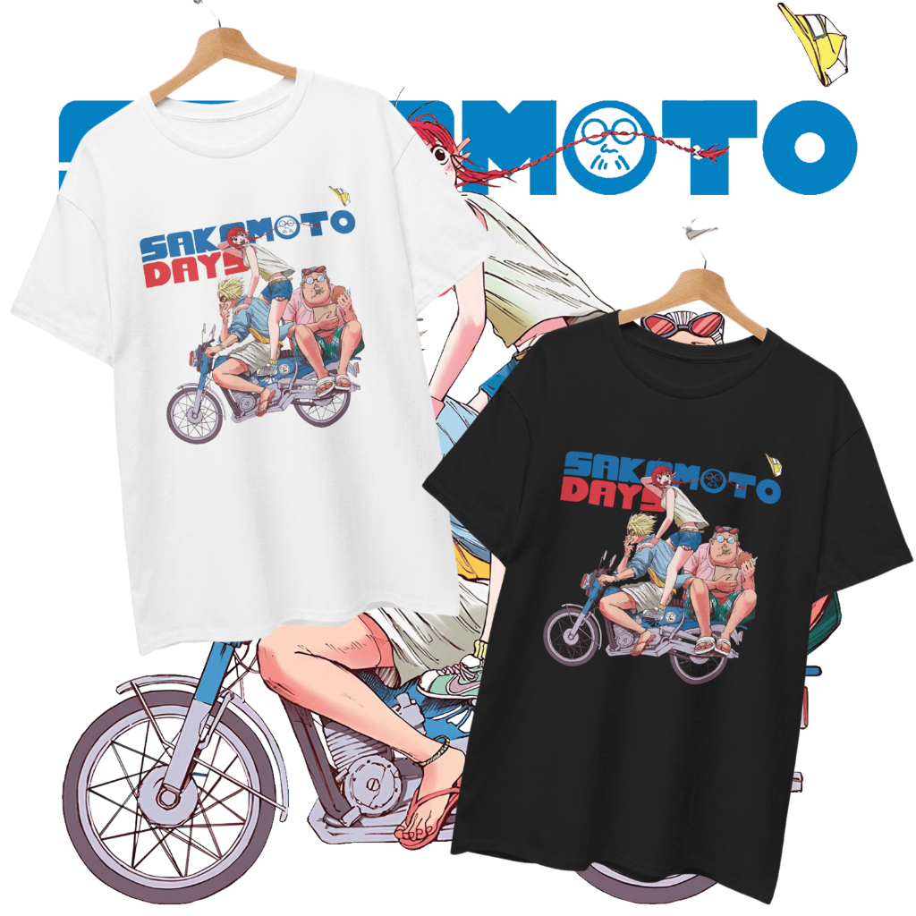 เสื้อยืด Sakamoto Days 18 (Cotton 100%)