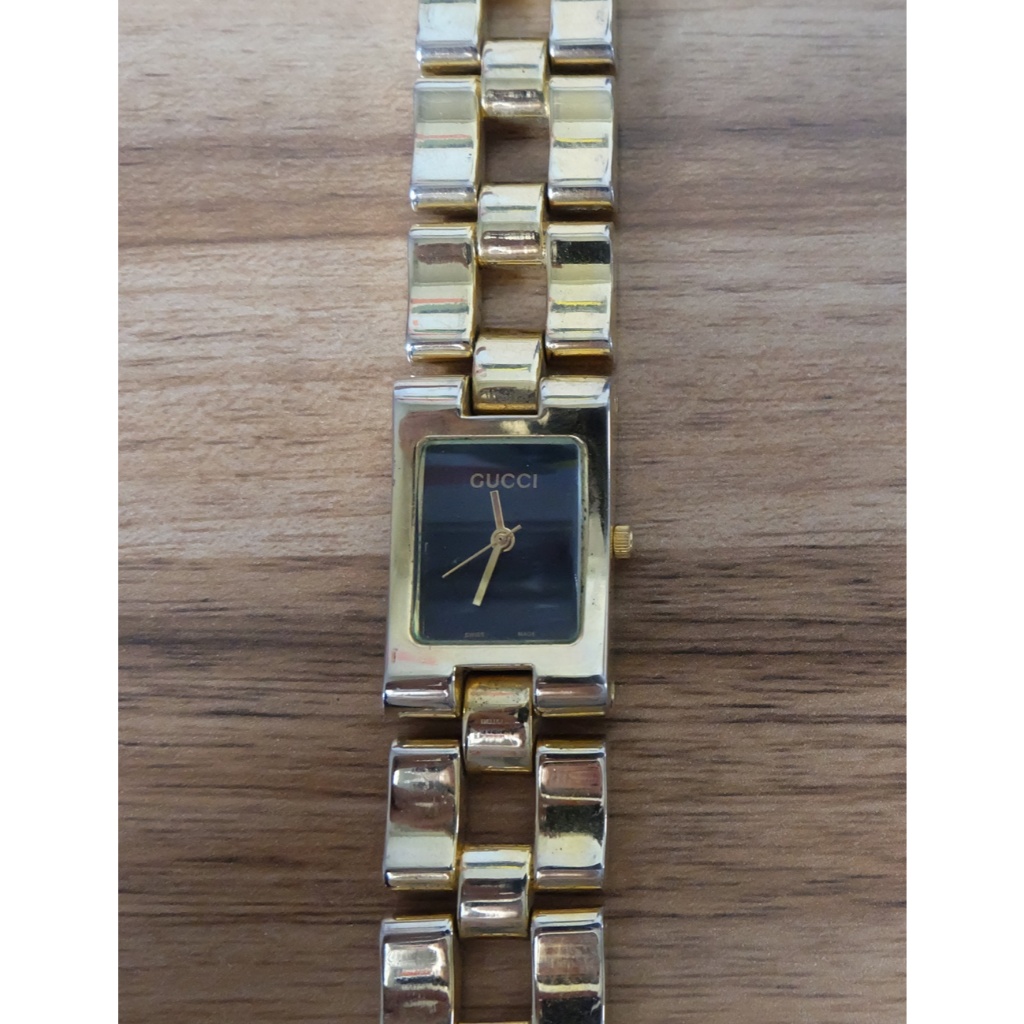 นาฬิกา Gucci 2305L Tank Watch Size 22mm สีทอง มือสอง