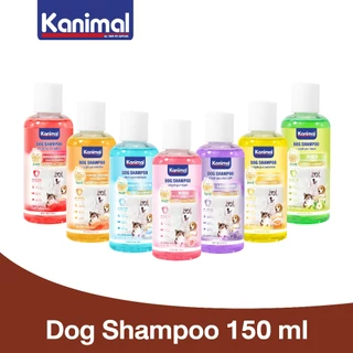 ( 7สูตร ) Kanimal Dog Shampoo 150 mL. และ 300 mL. แชมพูสุนัข ช่วยบำรุงขน ลดขนร่วง สำหรับสุนัขทุกสายพันธุ์ - เลือก 7 สูตร