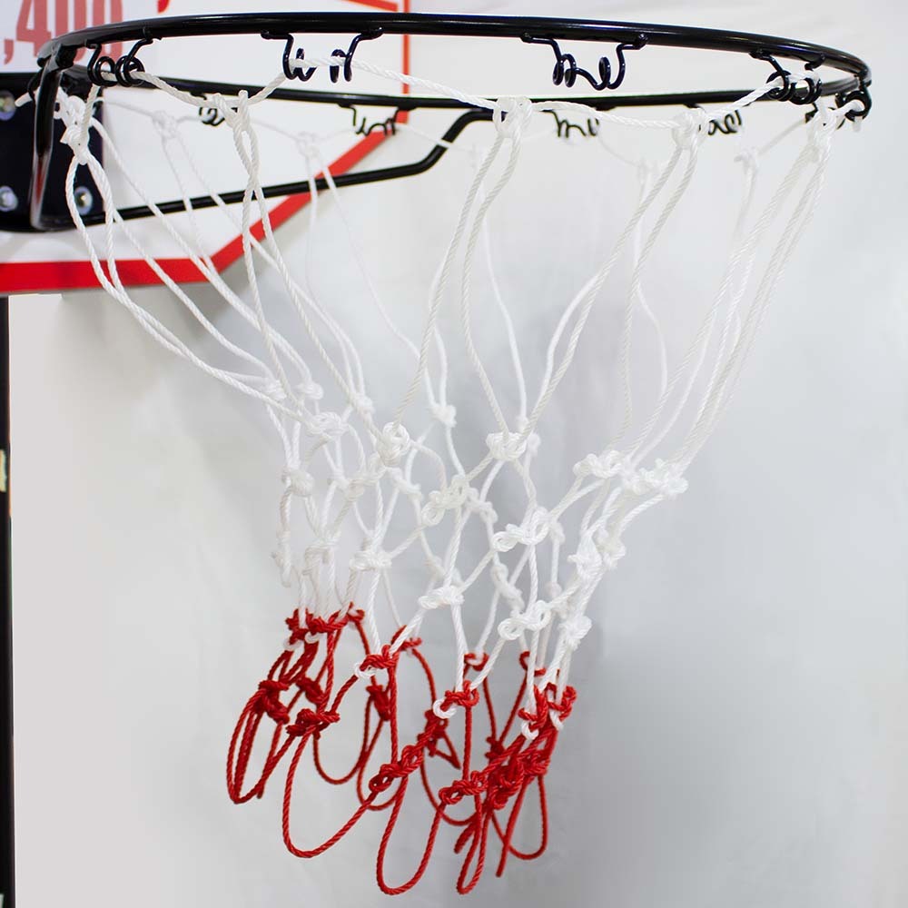 ตาข่ายห่วงบาสเก็ตบอล ไนล่อน (แพ็คคู่) รหัส 56412