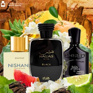 Hawas Black EDP By Rasasi 100ml แท้💯 (ขวดดำ)