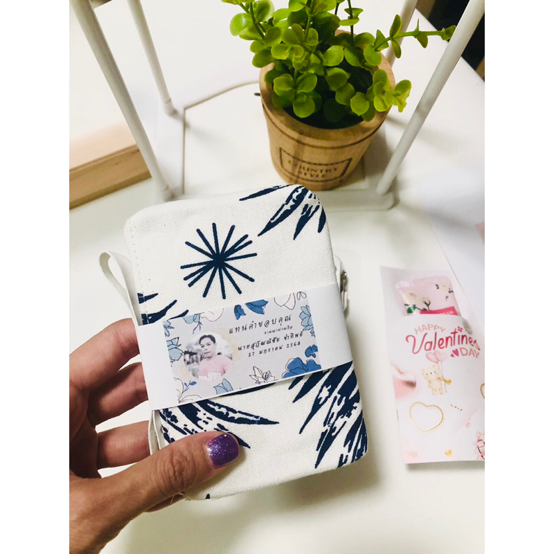 (ส่งตรงจากโรงงาน) ส่งไววันเดียวถึง 100 ใบ กระเป๋าสตางค์ราคาส่ง กระเป๋าผ้า ของชำร่วย แจกเพื่อน งานอีเวนท์ เพื่อนร่วมงาน