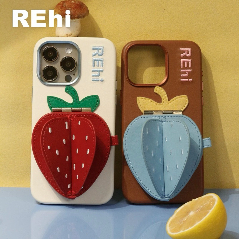 (PRE-ORDER) REhi Strawberry Phone Case 🍓 (แท้100%)
