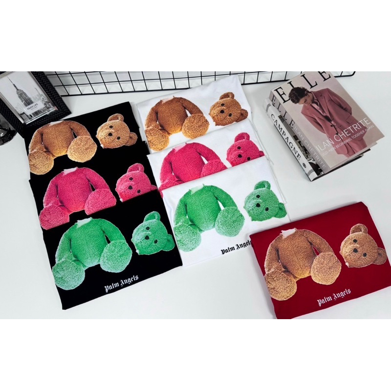 เสื้อยืดโอเวอร์ไซส์งานแบรนด์สกรีน หน้า- หลัง