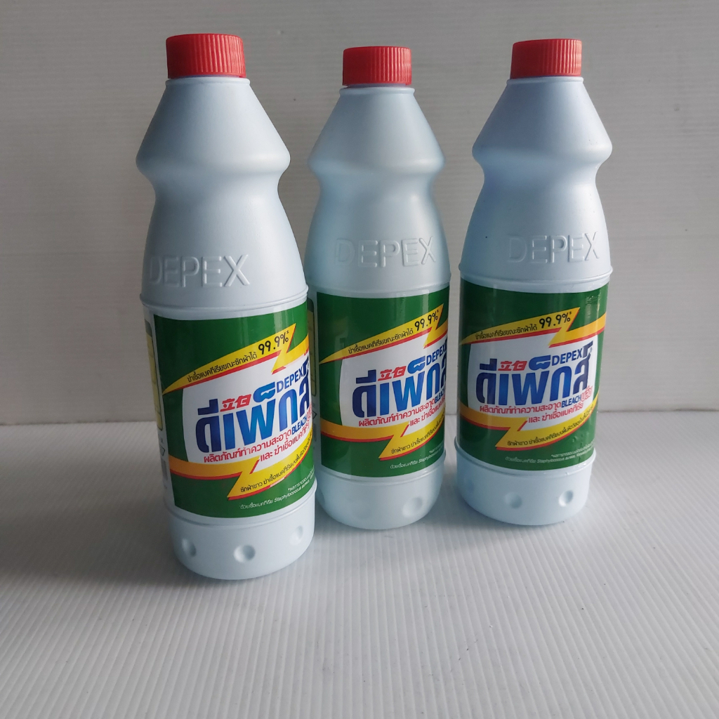 Depex ดีเพ็กส์ น้ำยาซักผ้าขาวและขจัดคราบฝั่งลึก ขนาด 500 มล.ราคาต่อขวด - รูปที่ 7