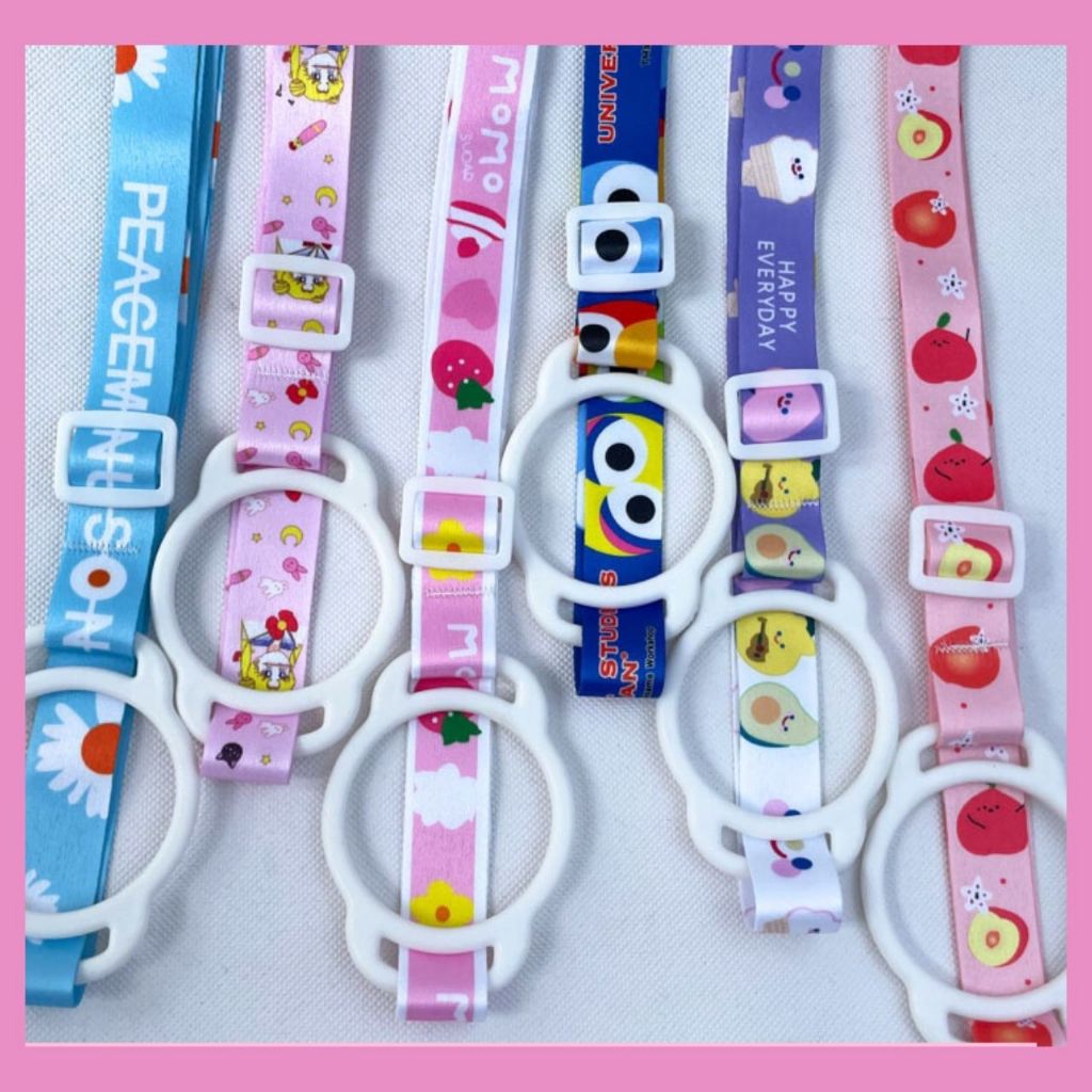 SP94 สายคล้องขวดน้ำ เชือกกระบอกน้ำ สายกระติกน้ำ ปรับสายได้ คล้องไหล่ พร้อมส่งจากไทย 🇹🇭