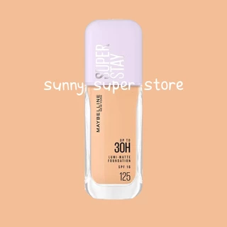 Maybelline Superstay Lumi-Matte Foundation รองพื้นเนื้อแมท ล็อคผิวเนียน ติดทน 30 ชม. มีกันแดด 35ML.