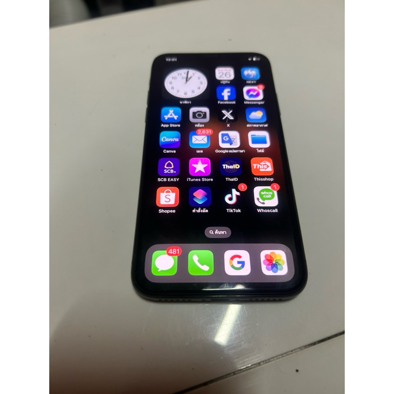 ไอโฟน x 64gb มือสองมีตำหนิ iPhone X 64gb