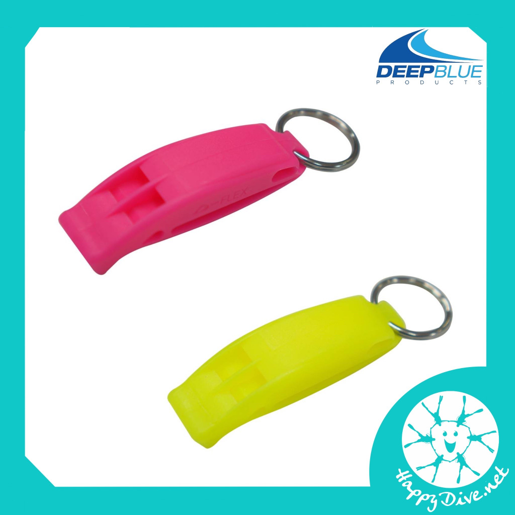 ✨ Deep Blue SOS Whistle, Diving Whistle - นกหวีดสำหรับนักดำน้ำ