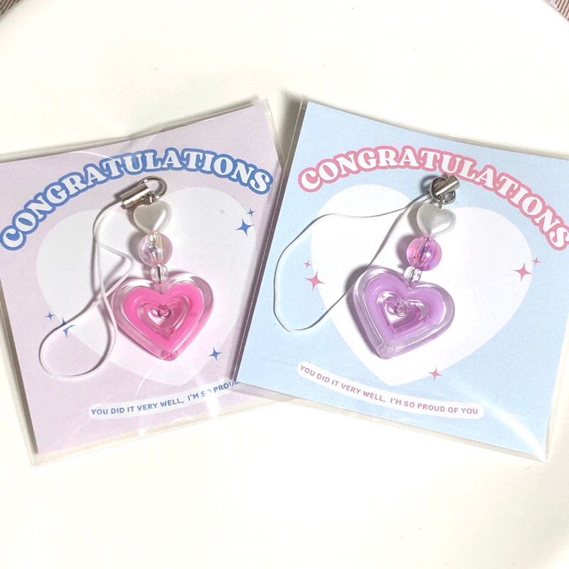 ของปัจฉิมแฮนด์เมด พวงกุญแจ ที่ห้อยโทรศัพท์ พร้อมแพ็คเกจ
